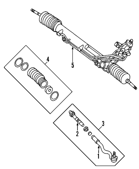 Steering Gear & Linkage for 2009 BMW X3 #1