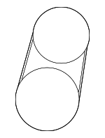 9091602745 - Cooling System: Serpentine Belt for Lexus: LC500h, LS500h, TX550h+ Image