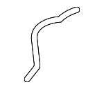 2212011725 - Cooling System: Breather Tube for Mercedes-Benz Image