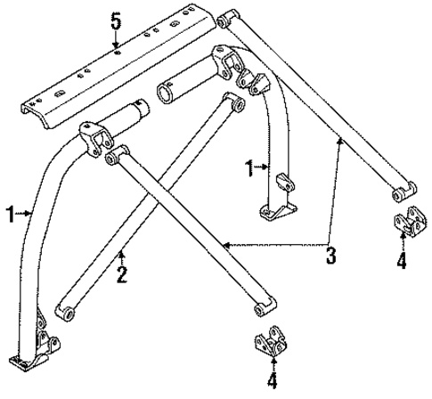Lamp Bar for 1991 GMC Syclone #0