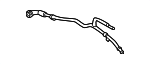XR82887 - Cooling System: Return Hose for Jaguar Image