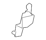 7187648190C0 - Body: Recline Cover for Lexus: RX350L, RX450hL Image