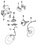 34309230 - Electrical: Camshaft Position Sensor for Mercedes-Benz Image