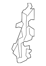 71108T2AA10 - : 2014 2015 Honda Accord - Duct R Front Bumper Side for Honda: Accord Image