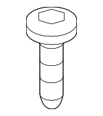 7149144403 - Electrical: Buckle End Screw for BMW: 1 Series M, 128i, 135i, 135is, 228i, 228i xDrive, 230i, 230i xDrive, 325i, 325xi, 328i, 328i xDrive, 328xi, 330i, 330xi, 335d, 335i, 335i xDrive, 335is, 335xi, 430i, 430i xDrive, 530i, 530i xDrive, 540i xDrive, 550e xDrive, i4, iX, M2, M235i, M235i xDrive, M240i, M240i xDrive, M3, M4, M440i, M440i xDrive, M5, X3, X4 Image