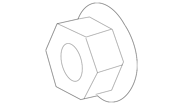 Tail Lamp Assembly Nut - Porsche (N-908-877-03)