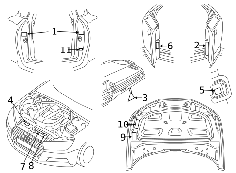 Labels for 2020 Audi S5 #0