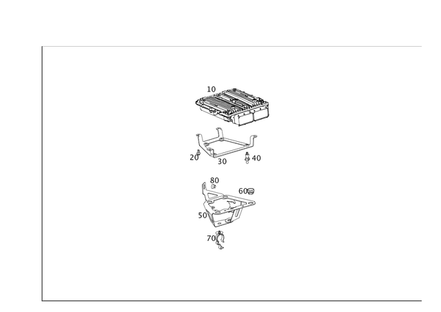 9903562 - Electrical Equipment and Instruments: Plastic Nut for Mercedes-Benz Image image