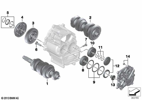 Manual Transmission for 2011 BMW-Motorrad K 1600 GT #1