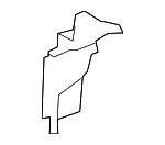 813581F000 - Body: Lock Cover for Kia: Sportage Image