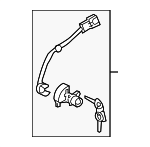 819701FA00 - Body: Lock Cylinder Assembly for Kia: Sportage Image