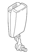 EVL105190 - : Buckle End for Land Rover: Discovery Image