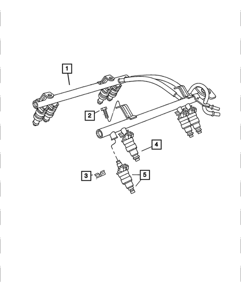 Fuel Rail for 2006 Dodge Viper #0