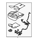 LR145271 - : Seat Cushion Pad for Land-Rover Image