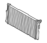 17118672103 - Cooling System: Radiator for BMW: 335i, 335i xDrive, 435i, 435i Gran Coupe, 435i xDrive, 435i xDrive Gran Coupe, M2, M235i, M235i xDrive Image