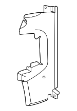29134L1200 - : 2021-2023 Hyundai Sonata - Air Guide for Hyundai: Sonata Image