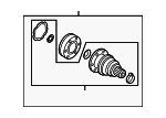1K0498103 - Suspension: Inner Joint Assembly for Volkswagen Image