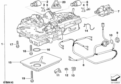 Individual Transmission Parts for 1992 BMW 850Ci #1