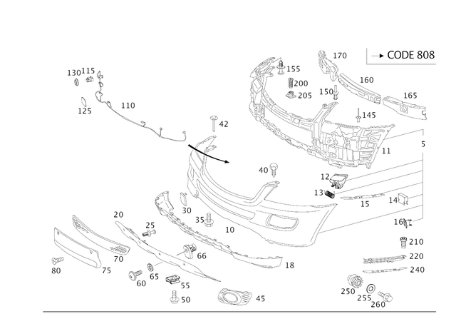 1648853723 - : Fog Light Ring Bezels for Mercedes-Benz Image