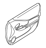 80900JA00A - Body: Door Trim Panel for Nissan Image