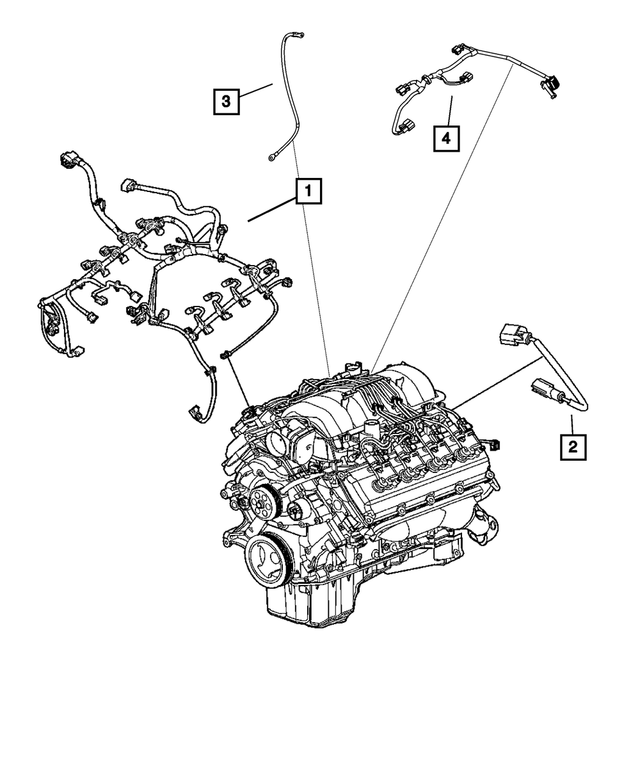 5029768CE - Electrical: Engine Wiring for Mopar Image image