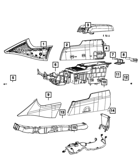 Consoles for 2021 Chrysler 300 #1