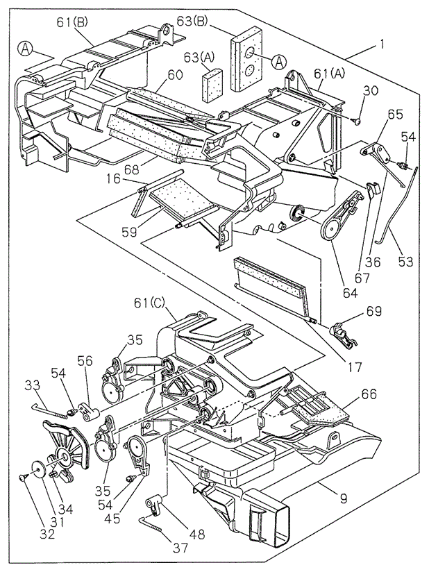 Heater Unit for 1998 Acura SLX #0