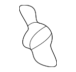 9046912014 - : Overflow Hose Clip for Lexus: ES300, ES330, TX350, TX500h Image