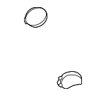 9611110850 - Engine: Air Hose Clamp for Lexus: ES300, ES300h, ES330, GS300, GS450h, HS250h, IS300, NX350h, NX450h+, RC200t, RC300, RC350, RX300, RX330, RX350h, RX450h+, UX200 Image