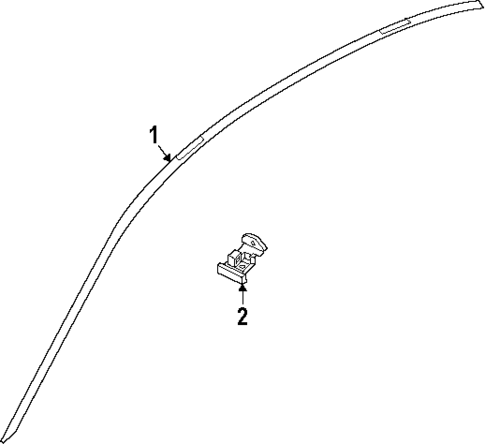 Exterior Trim - Roof for 2025 BMW 550e xDrive #0