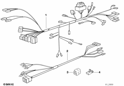 Cable Harness for 1997 BMW-Motorrad F 650 ST #0