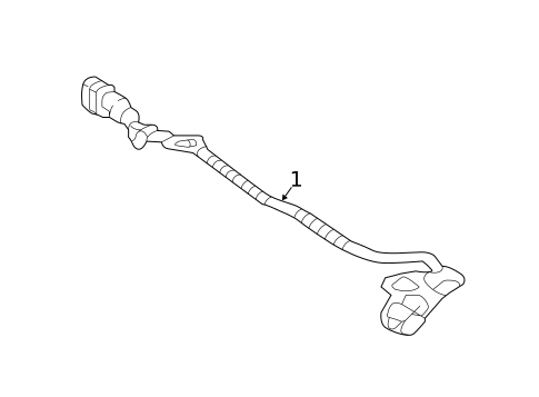 Exterior Trim - Lift Gate for 2017 Hyundai Tucson #1