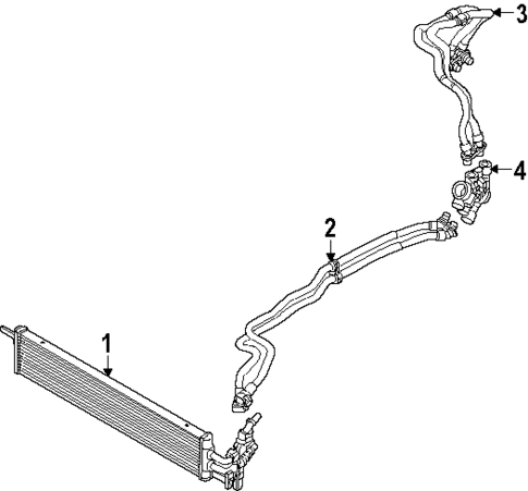 Trans Oil Cooler for 2025 BMW X5 #0