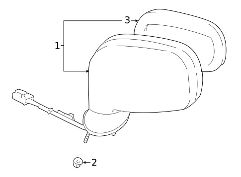 Outside Mirrors for 2003 Toyota MR2 Spyder #0