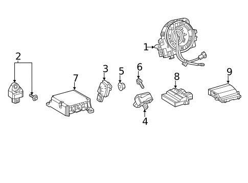 Power Seats for 2021 Toyota Highlander #1