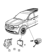 68262200AB - Electrical: Anti-lock Brake Control Unit for Mopar Image image