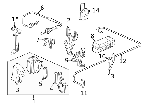 Cruise Control System for 1997 Honda CR-V #0