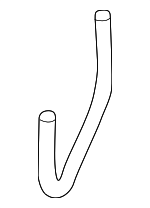 950054500810M - : 1997-2001 Honda - Bulk Hose Vacuum (4.5X8000) for Honda: CR-V, Prelude Image