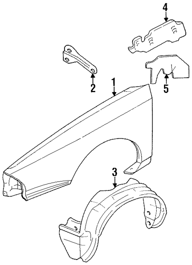 25624467 - : Part# 25624467 Panel for Oldsmobile: 88, LSS Image