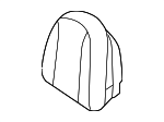 29797029049E43 - Body: Headrest for Mercedes-Benz Image
