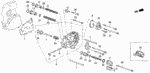 22743PF0000 - Transmission - Automatic: PIPE, THIRD CLUTCH for Honda Image