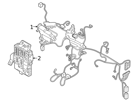 Wiring Harness for 2021 Hyundai Venue #0