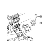 5273271AA - T355; 5-Speed; Manual Transaxle: Gearshift Boot for Dodge: Caliber Image