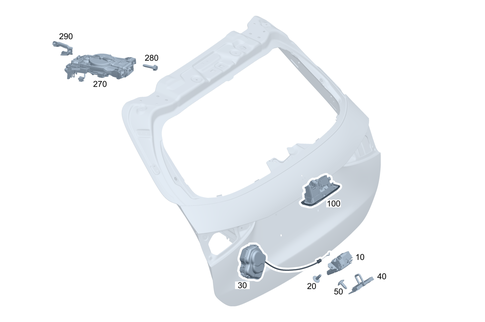 Locking System for 2014 Mercedes-Benz C300 #0