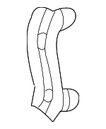 5253530160 - Body: Bumper Cover Retainer for Lexus: GS300, GS400, GS430 Image