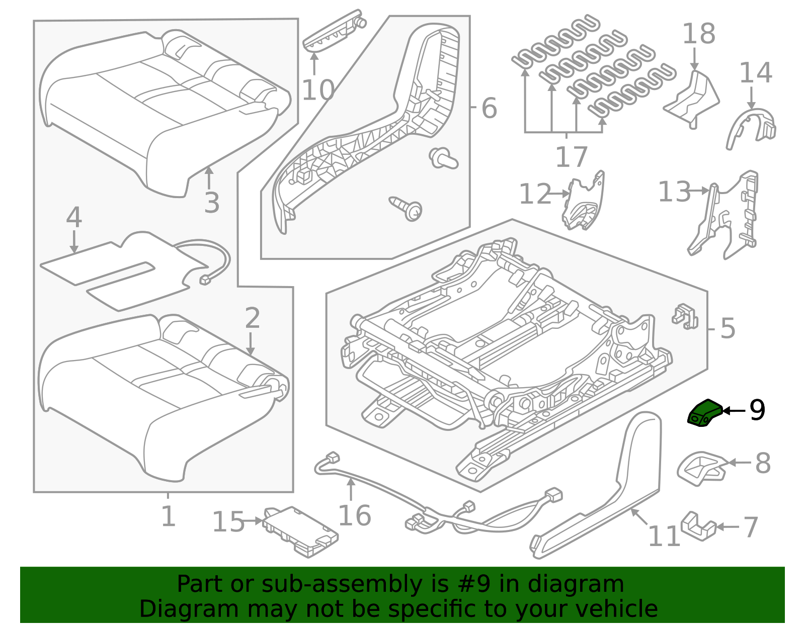 Restrait Caps TS38-88-1N1-18 - Child Restraint Anchor Plate Cap 2021-2025 Mazda ...