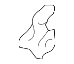 3C9839351 - Body: Holder for Volkswagen: Passat Image