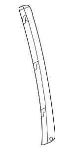 24427132 - Body: Applique for Saturn: L100, L200, L300, LS, LS1, LS2, LW1, LW2, LW200, LW300 Image