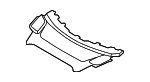 992863081BOK1 - Body: Rear Cover for Porsche Image