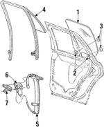 F2MY5425712A - Body: Glass for Mercury: Grand Marquis Image